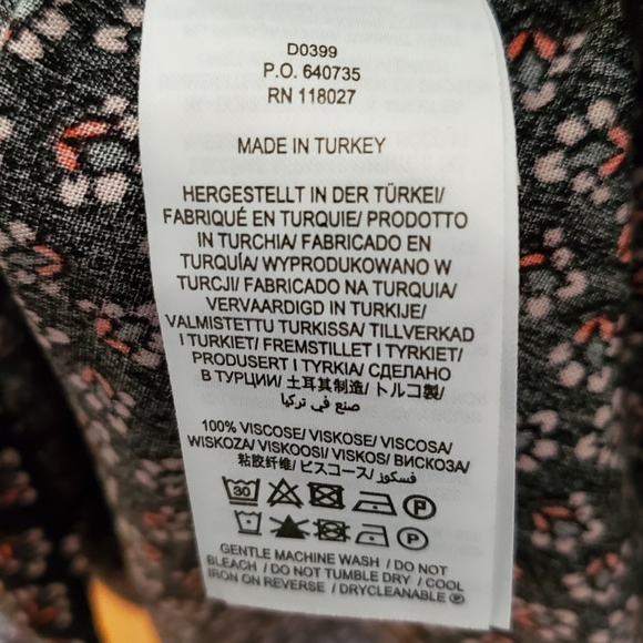 Boden Tie Waist Detail Midi Dress Size 6 - Picture 9 of 10